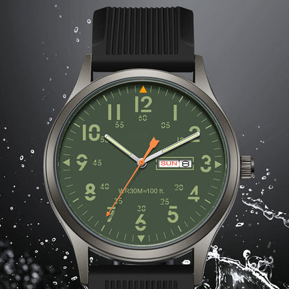 🏖️ 50% OFF ⌚✨ Men's Quartz Watch with Luminous Display – Glows in the Dark, Shines All Day! Classic Style for Any Occasion 👔