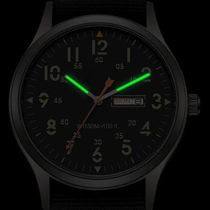 🏖️ 50% OFF ⌚✨ Men's Quartz Watch with Luminous Display – Glows in the Dark, Shines All Day! Classic Style for Any Occasion 👔