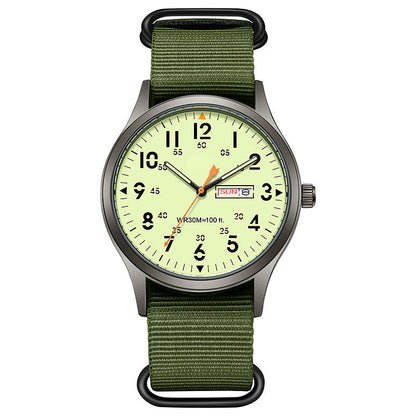 🏖️ 50% OFF ⌚✨ Men's Quartz Watch with Luminous Display – Glows in the Dark, Shines All Day! Classic Style for Any Occasion 👔