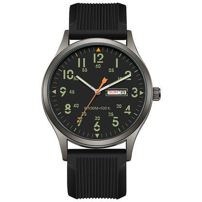 🏖️ 50% OFF ⌚✨ Men's Quartz Watch with Luminous Display – Glows in the Dark, Shines All Day! Classic Style for Any Occasion 👔