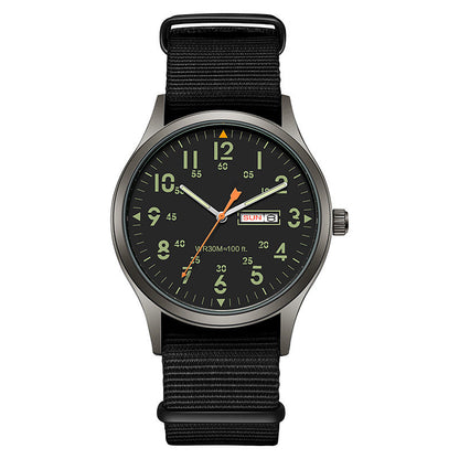 🏖️ 50% OFF ⌚✨ Men's Quartz Watch with Luminous Display – Glows in the Dark, Shines All Day! Classic Style for Any Occasion 👔