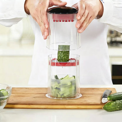 🎉 2026 Sale — Over 34,000 Sold!🥕 Multi‑Functional Veggie Chopper‑Safe Quick Prep 🍳