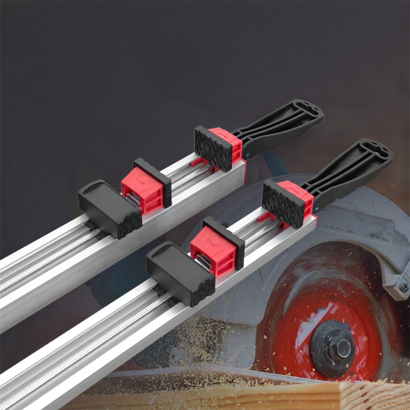 🔥50% OFF NOW📏Woodworking Straight‑Edge Cutting Guide Clamp‑Precision Saw Guide for Circular Saw & DIY Wood Projects