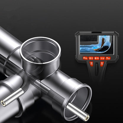 🔧 50% OFF NOW! 📹 6mm Handheld Automotive Endoscope – Articulating Camera, HD Monitor, LED Illumination & Semi-Rigid Cable for Precision Inspection ✨