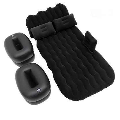 📢📢50% OFF !! ⏰Inflatable Car Air Mattress Travel Bed