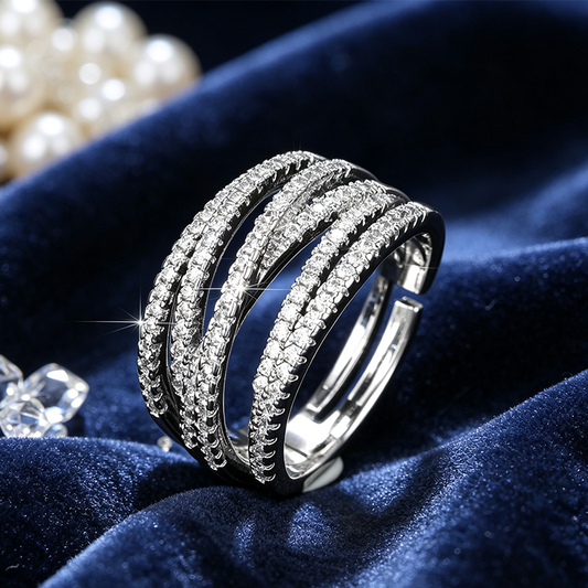 ✨Buy 2 Get 1 Freee💫Adjustable Multi-Band Crossover Ring – Fashion Jewelry