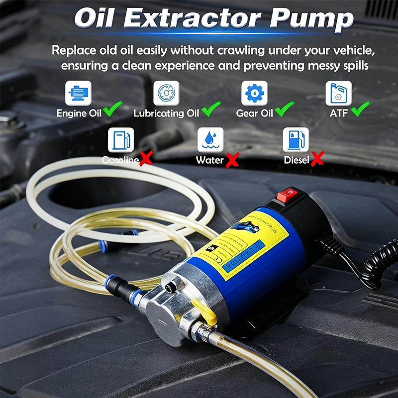 🚗 12V/24V Electric Fluid Transfer Pump – Make Vehicle Maintenance Easier 🔧
