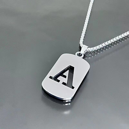 🎉 2026 Sale — Over 32,000 Sold!✨Minimal Initial Necklace – Polished Finish, Unisex Style, Gift Ready 💝