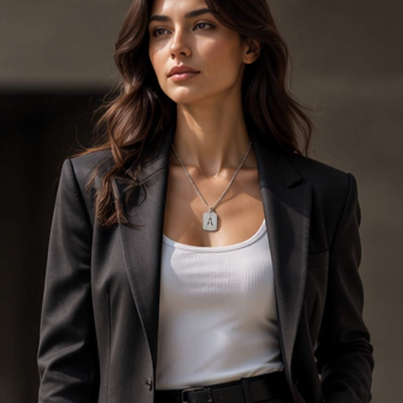 🎉 2026 Sale — Over 32,000 Sold!✨Minimal Initial Necklace – Polished Finish, Unisex Style, Gift Ready 💝