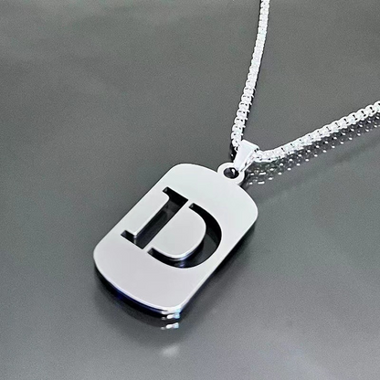 🎉 2026 Sale — Over 32,000 Sold!✨Minimal Initial Necklace – Polished Finish, Unisex Style, Gift Ready 💝