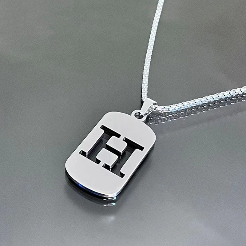 🎉 2026 Sale — Over 32,000 Sold!✨Minimal Initial Necklace – Polished Finish, Unisex Style, Gift Ready 💝