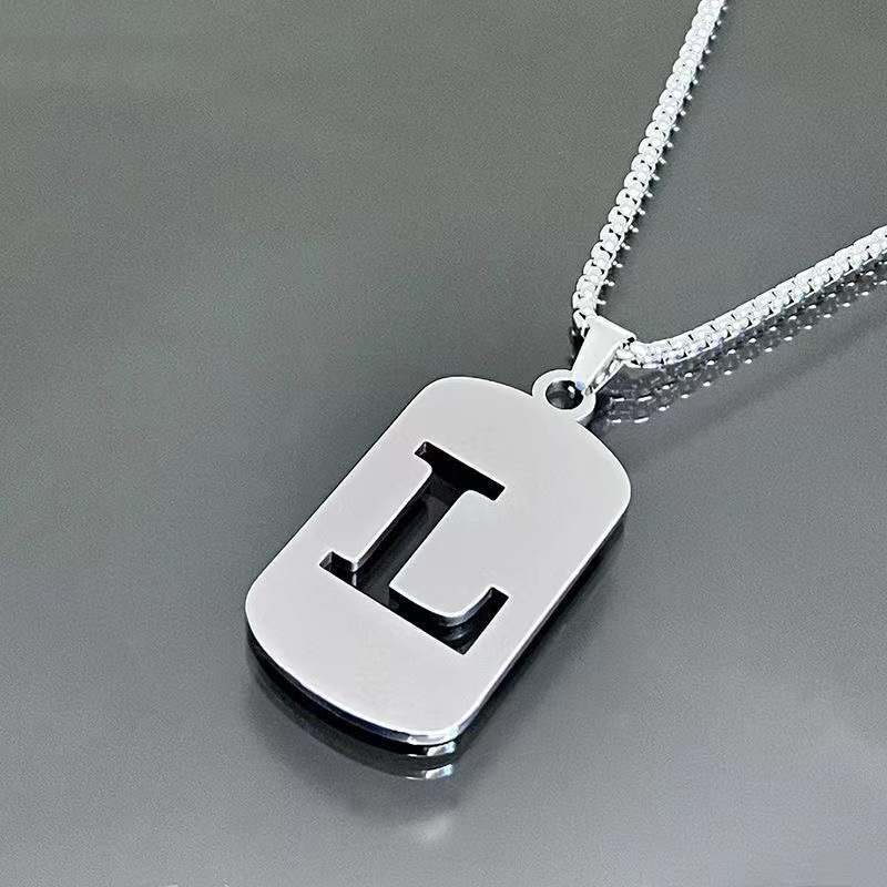 🎉 2026 Sale — Over 32,000 Sold!✨Minimal Initial Necklace – Polished Finish, Unisex Style, Gift Ready 💝