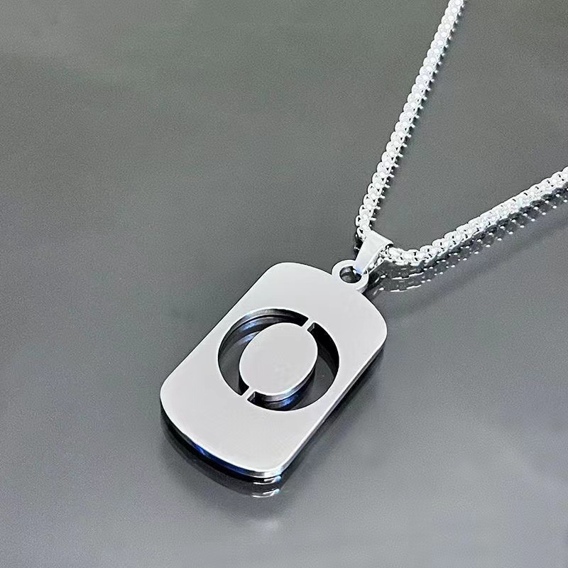 🎉 2026 Sale — Over 32,000 Sold!✨Minimal Initial Necklace – Polished Finish, Unisex Style, Gift Ready 💝