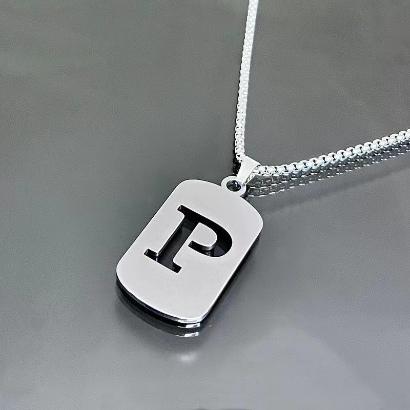 🎉 2026 Sale — Over 32,000 Sold!✨Minimal Initial Necklace – Polished Finish, Unisex Style, Gift Ready 💝