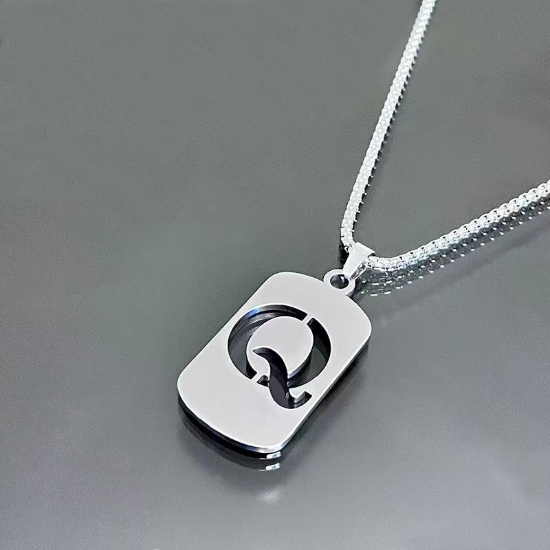 🎉 2026 Sale — Over 32,000 Sold!✨Minimal Initial Necklace – Polished Finish, Unisex Style, Gift Ready 💝