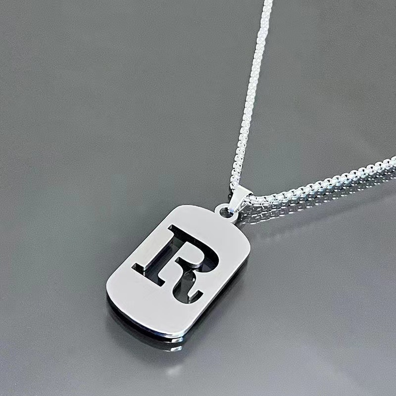 🎉 2026 Sale — Over 32,000 Sold!✨Minimal Initial Necklace – Polished Finish, Unisex Style, Gift Ready 💝