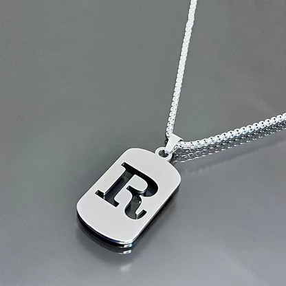 🎉 2026 Sale — Over 32,000 Sold!✨Minimal Initial Necklace – Polished Finish, Unisex Style, Gift Ready 💝