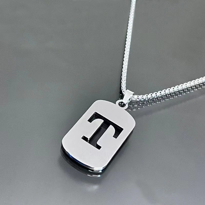 🎉 2026 Sale — Over 32,000 Sold!✨Minimal Initial Necklace – Polished Finish, Unisex Style, Gift Ready 💝