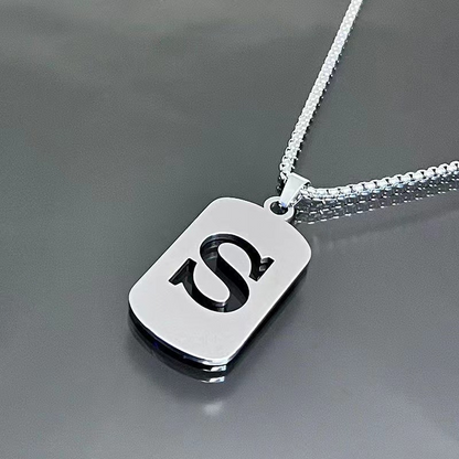 🎉 2026 Sale — Over 32,000 Sold!✨Minimal Initial Necklace – Polished Finish, Unisex Style, Gift Ready 💝