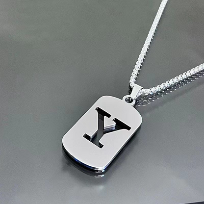 🎉 2026 Sale — Over 32,000 Sold!✨Minimal Initial Necklace – Polished Finish, Unisex Style, Gift Ready 💝