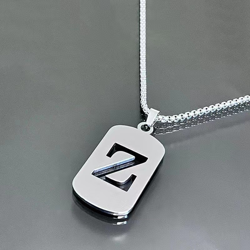 🎉 2026 Sale — Over 32,000 Sold!✨Minimal Initial Necklace – Polished Finish, Unisex Style, Gift Ready 💝