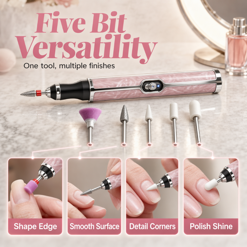 📢📢50% OFF !! ⏰Cordless Electric Nail File Drill