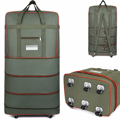 🔥Limited Time 50% Off！🧳Meet all your travel storage needs！Large Capacity Expandable Travel Duffel Bag