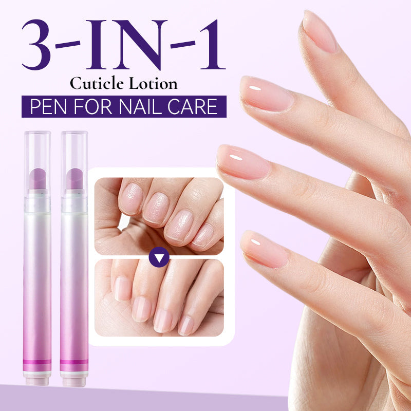📢📢50% OFF !! ⏰3-in-1 Cuticle Lotion Pen for Nail Care