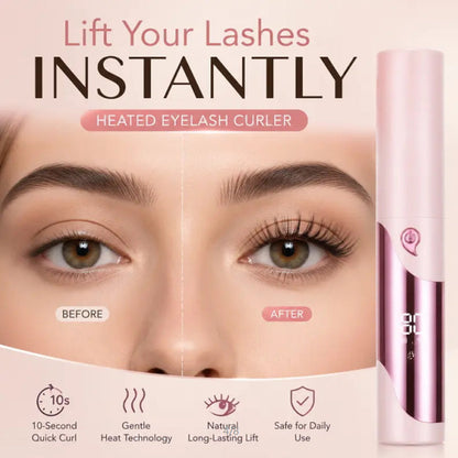 📢📢50% OFF !! ⏰Instant Lift Heated Eyelash Curler