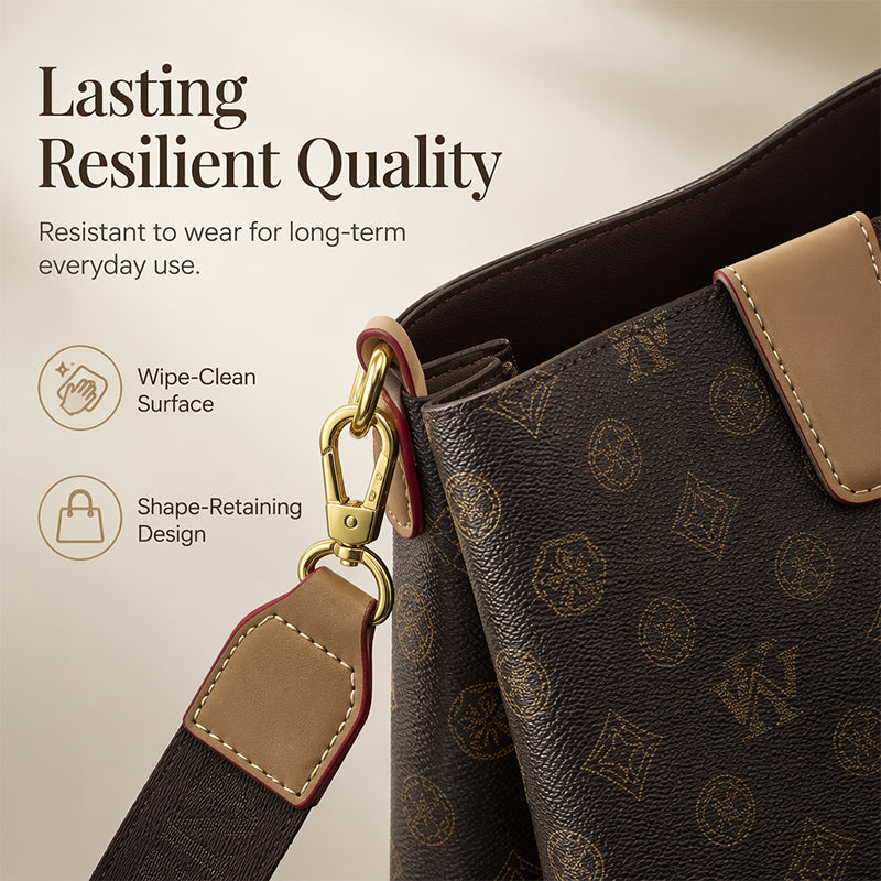Women's Bucket Bag Chic Shoulder Crossbody Bag