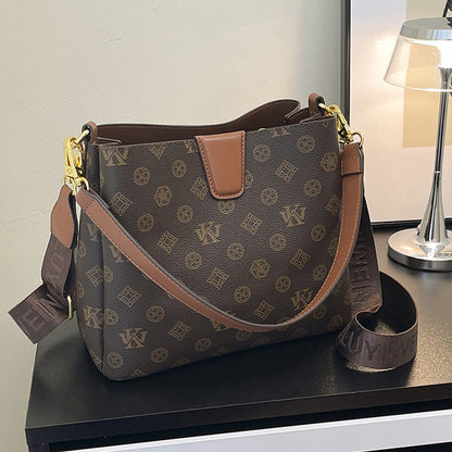 Women's Bucket Bag Chic Shoulder Crossbody Bag