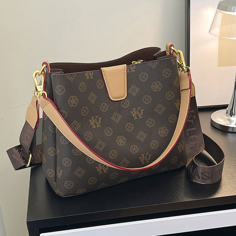 Women's Bucket Bag Chic Shoulder Crossbody Bag