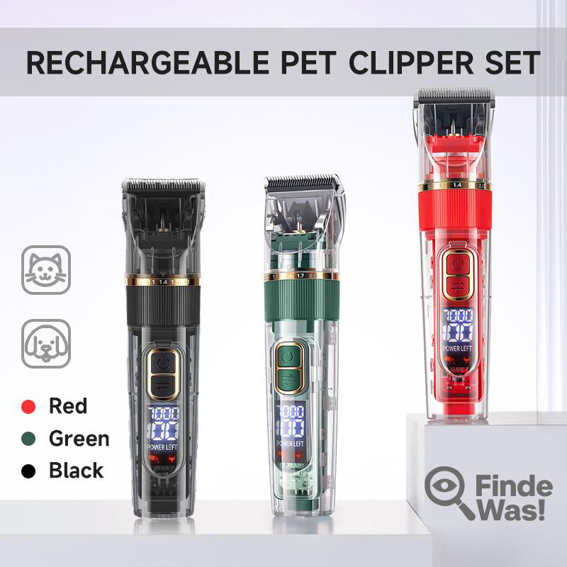 ✂️50% Off🔥Quiet Pet Groomer-Rechargeable,Powerful, and Versatile🐾