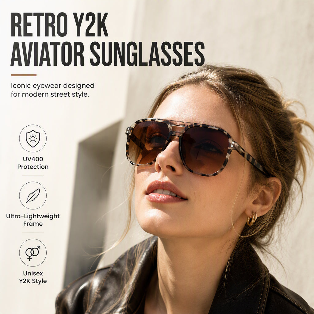 🎉 2026 Sale — Over 29,000 Sold! 💞 Trendy UV400 Sunglasses for Men & Women