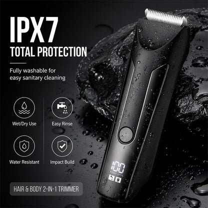 🎉 2026 Sale — Over 22,800 Sold! ✂️ Men’s 2-in-1 Body Trimmer – Smooth, Safe, Shower-Ready ✨