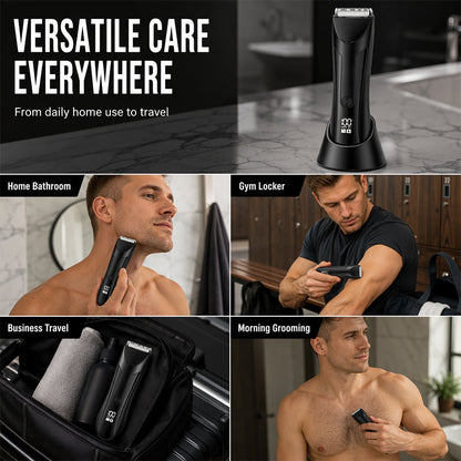 🎉 2026 Sale — Over 22,800 Sold! ✂️ Men’s 2-in-1 Body Trimmer – Smooth, Safe, Shower-Ready ✨