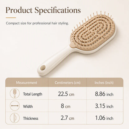 💇‍♀️ 50% OFF NOW! ✨Women's Detachable Self Cleaning Vented Hairbrush