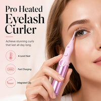🔥💐50% Off Now！‼️ ✨Rechargeable Heated Eyelash Curler | Get Long-Lasting Perfect Lash Curls Anytime🔋