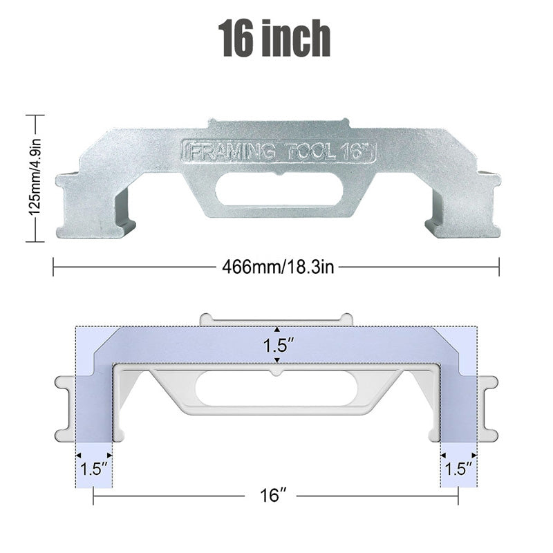 📐 2026 Sale — Over 66,700 Sold! 🔧 Aluminum Alloy Framing Stud Layout Tool