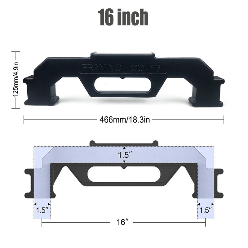 📐 2026 Sale — Over 66,700 Sold! 🔧 Aluminum Alloy Framing Stud Layout Tool