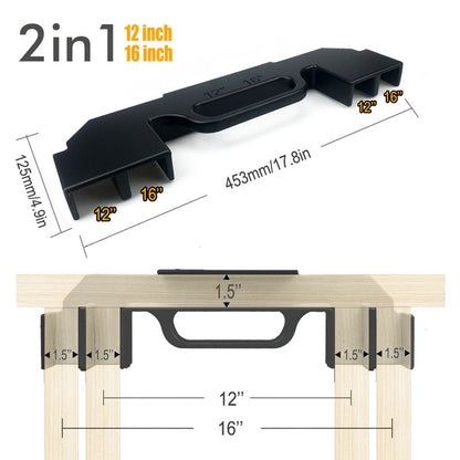 📐 2026 Sale — Over 66,700 Sold! 🔧 Aluminum Alloy Framing Stud Layout Tool