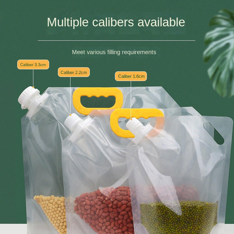 📢📢50% OFF !! ⏰ Large Capacity Cereal Storage Bag – Airtight Seal, Bug-proof, Food Safe ✨