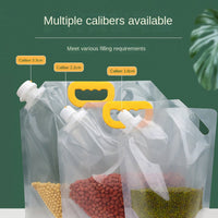 📢📢50% OFF !! ⏰ Large Capacity Cereal Storage Bag – Airtight Seal, Bug-proof, Food Safe ✨