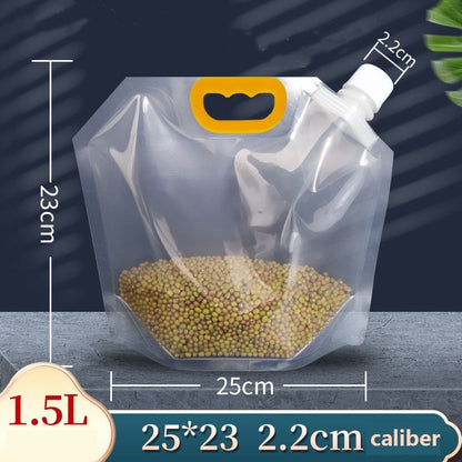 📢📢50% OFF !! ⏰ Large Capacity Cereal Storage Bag – Airtight Seal, Bug-proof, Food Safe ✨