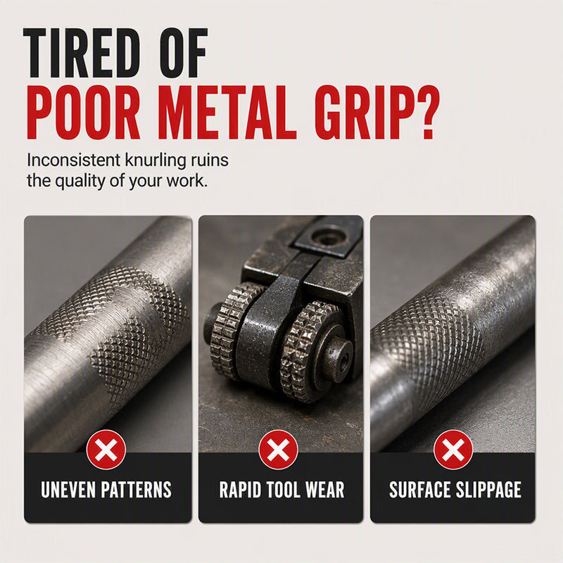 🔧 2026 Sale — Over 65,500 Sold! ⚙️ Durable Lathe Knurling Tool Holder