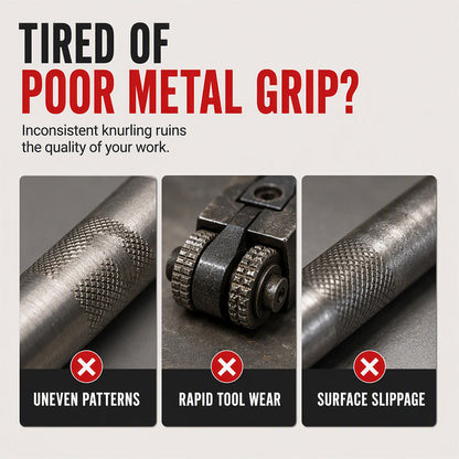🔧 2026 Sale — Over 65,500 Sold! ⚙️ Durable Lathe Knurling Tool Holder
