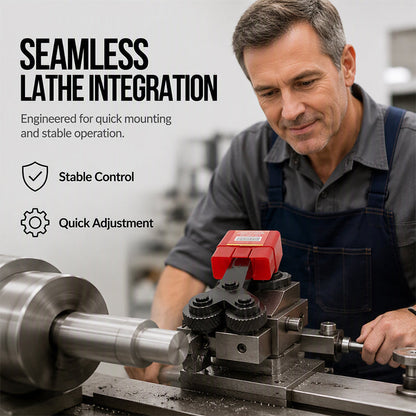 🔧 2026 Sale — Over 65,500 Sold! ⚙️ Durable Lathe Knurling Tool Holder