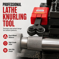 🔧 2026 Sale — Over 65,500 Sold! ⚙️ Durable Lathe Knurling Tool Holder