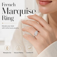 🎉 2026 Sale — Over 25,200 Sold!💞 Radiant Marquise Ring – Elegant ✨