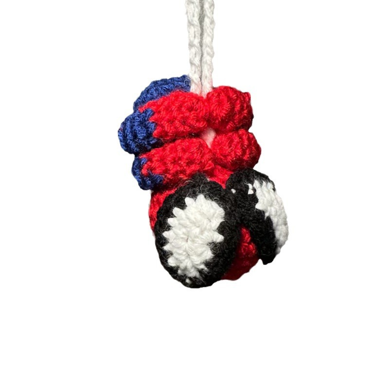 🔥Hot Sale⏰Crochet Spider Car Hanger Ornament🕷️🕸️
